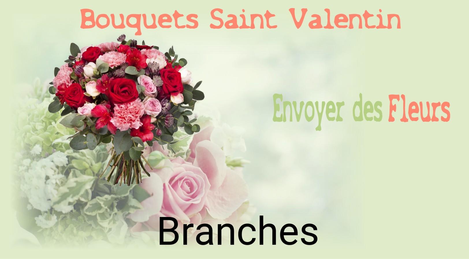 Roses de Saint-Valentin livrées à Branches